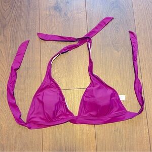 Arizona purple halter bikini top